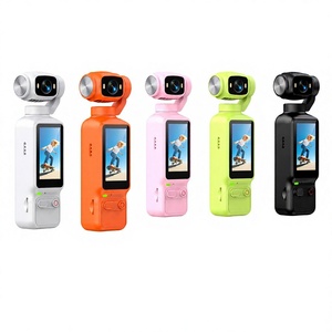 3-Axis Handheld Gimbal Camera Stabilizer 1.97 Inch Touch Screen Joystick Control Vlog Recording Device