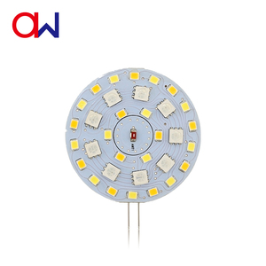 WiFi Smart G4 LED Bulb RGB+CCT Voice Control Tuya APP Bi-Pin For Home Chandelier Lighting
